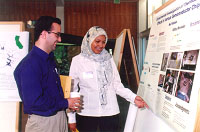 Mai Rabbad and Ali Shakouri at CAMP