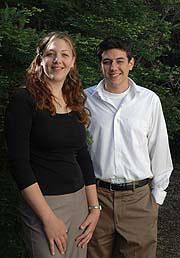 Kristen Townsend and Anthony Tucci