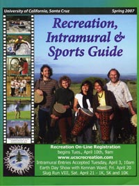 Photo of cover of Spring Recreation, Intramural, and Sports Guide