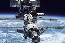 Photo of space station