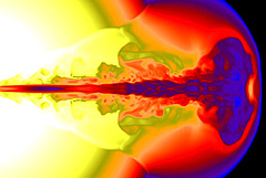 Image of gamma ray burst