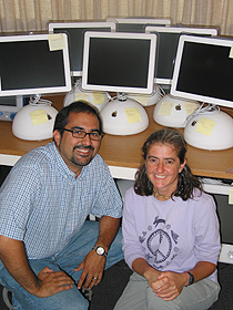 Photo of IT staffers
