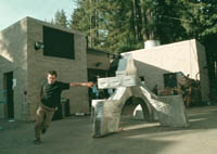 photo of steel sculpture