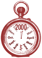 Drawing of clock